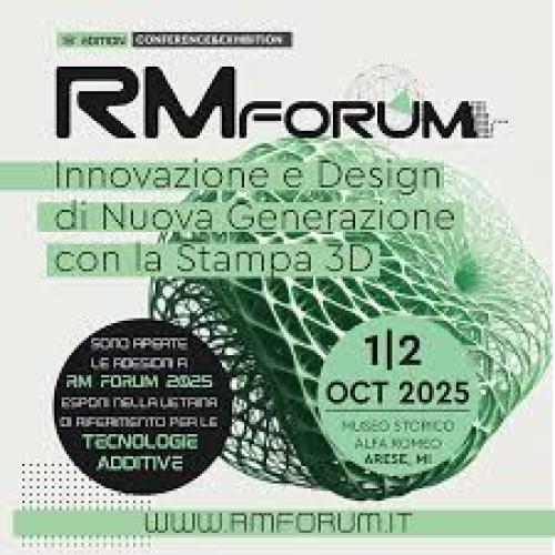 RM Forum 2025 returns to spotlight innovation and design in Additive Manufacturing