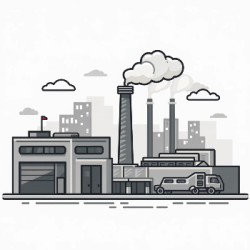 Industrial Real Estate (Factories, Manufacturing Plants, Distribution Centers)  